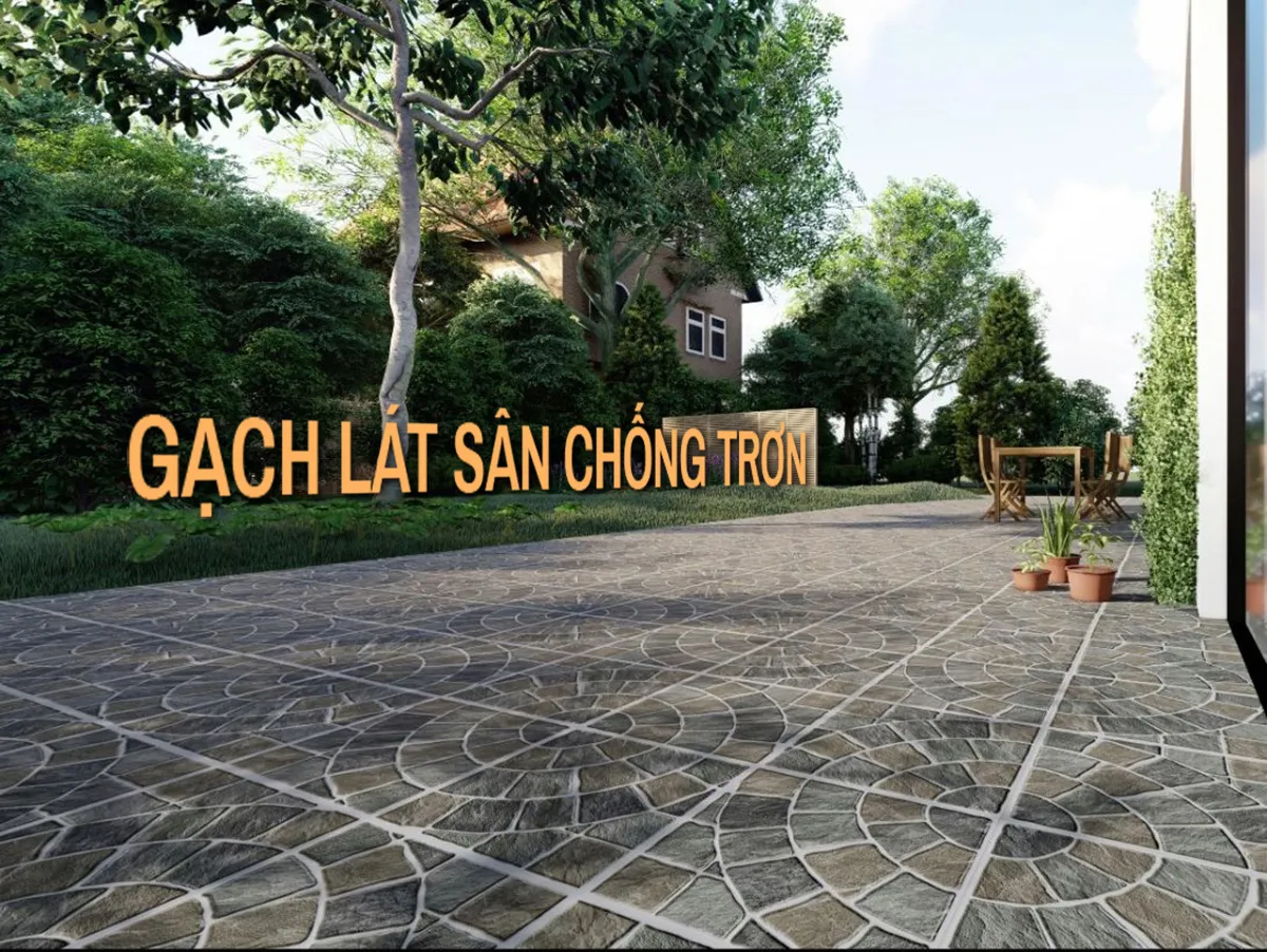 101+ Mẫu gạch lát sân chống trơn chịu lực đẹp giá rẻ