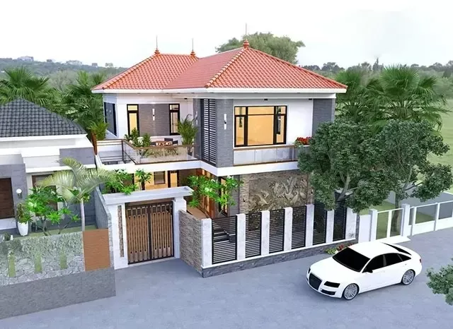 21+ Mẫu biệt thự 2 tầng hiện đại 100m2 đẹp ngỡ ngàng