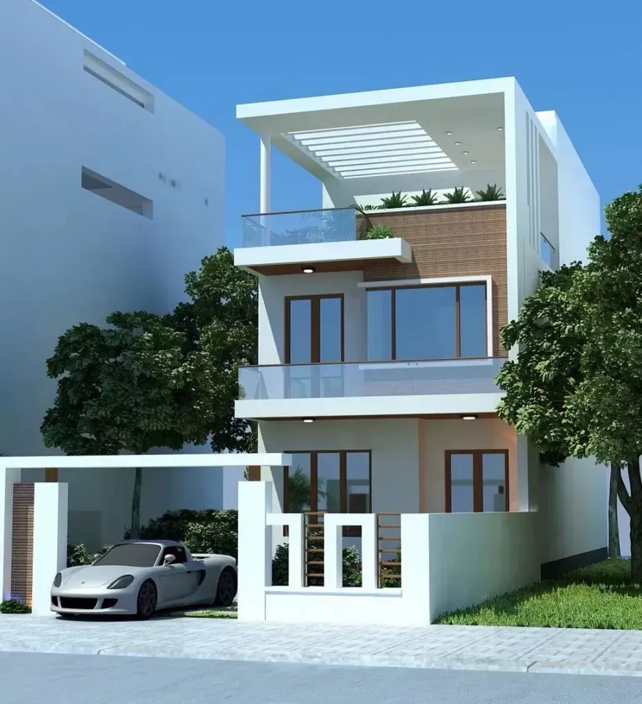 21+ Mẫu biệt thự 2 tầng hiện đại 100m2 đẹp ngỡ ngàng