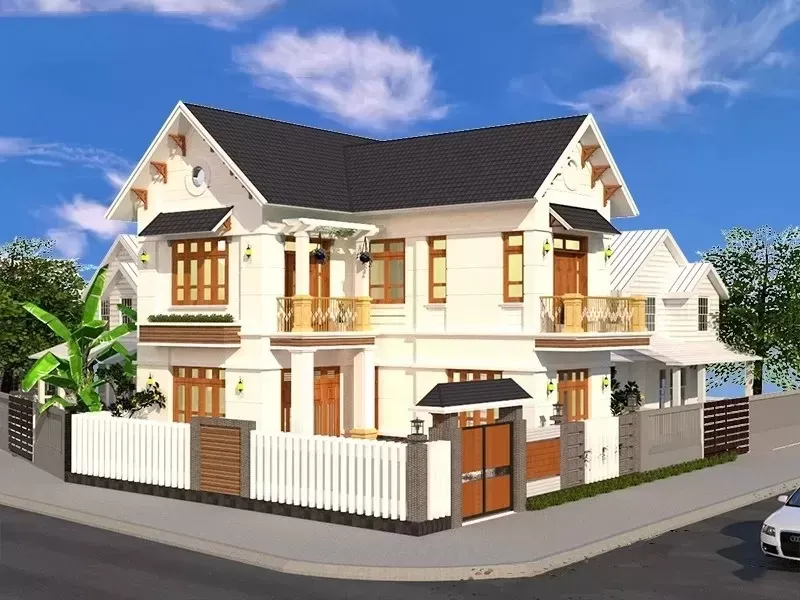 21+ Mẫu biệt thự 2 tầng hiện đại 100m2 đẹp ngỡ ngàng