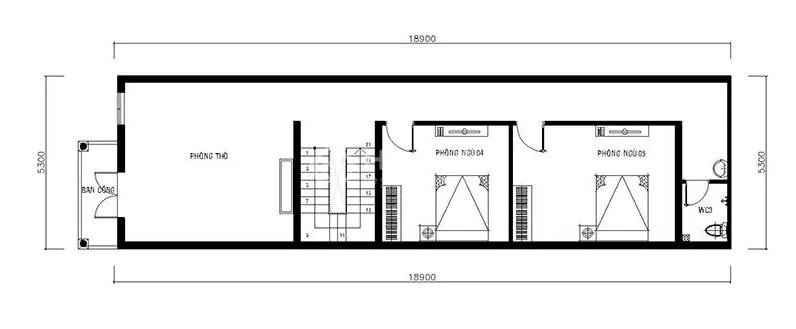 22 mẫu nhà ống 3 tầng mái thái mặt tiền 5m đẹp mắt cuốn hút nhất