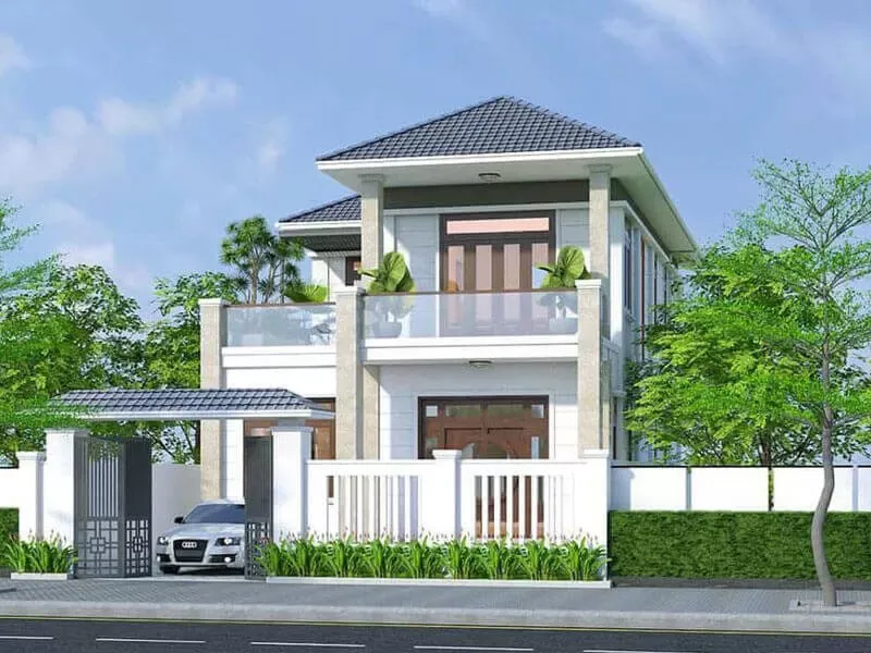 23 Mẫu nhà vườn 4 phòng ngủ 1 phòng khách (120-130-150m2) đẹp nhất