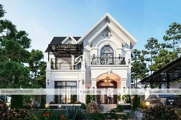 23+ Mẫu thiết kế nhà 2 tầng 4 phòng ngủ 100m2 đẹp tiện nghi nhất