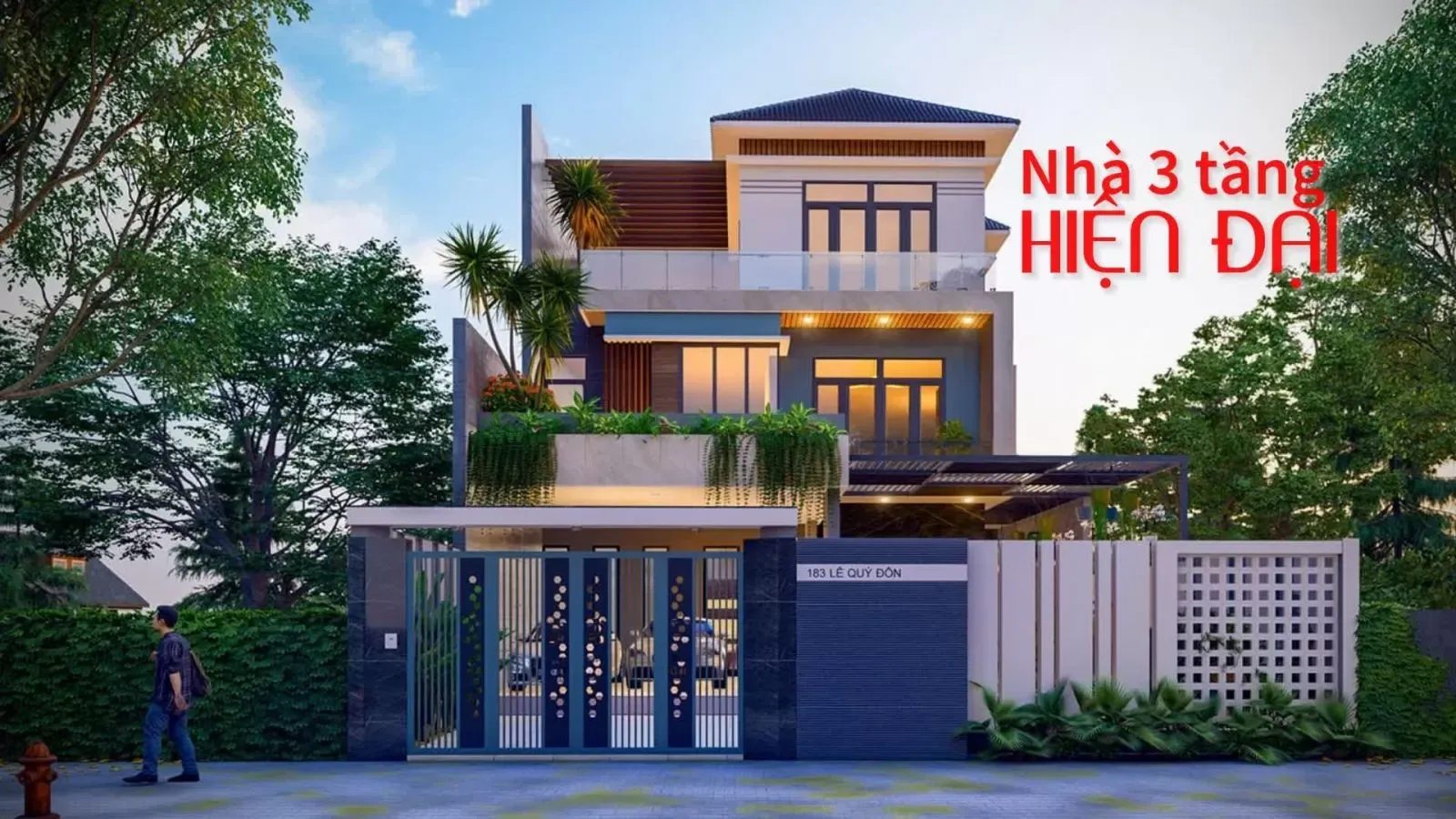 25 Mẫu nhà 3 tầng hiện đại thiết kế đẹp không một góc chết