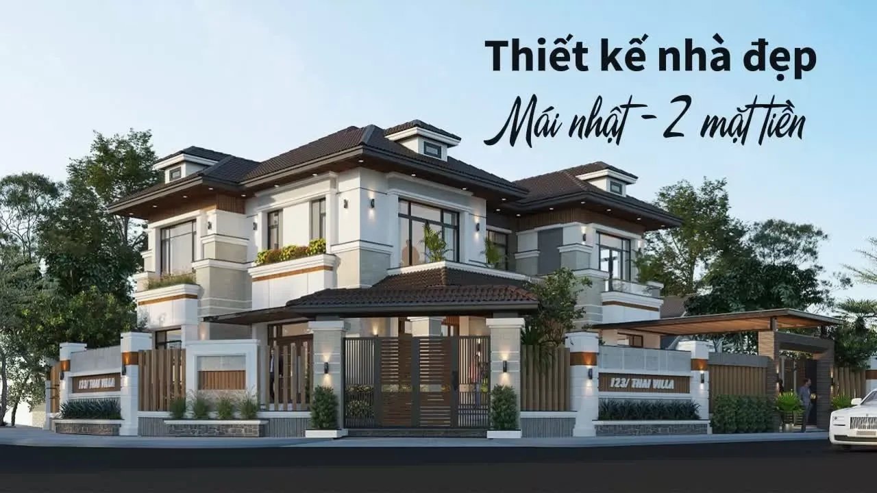 27 Kiểu mẫu nhà nhật 2 mặt tiền rộng, thiết kế ấn tượng