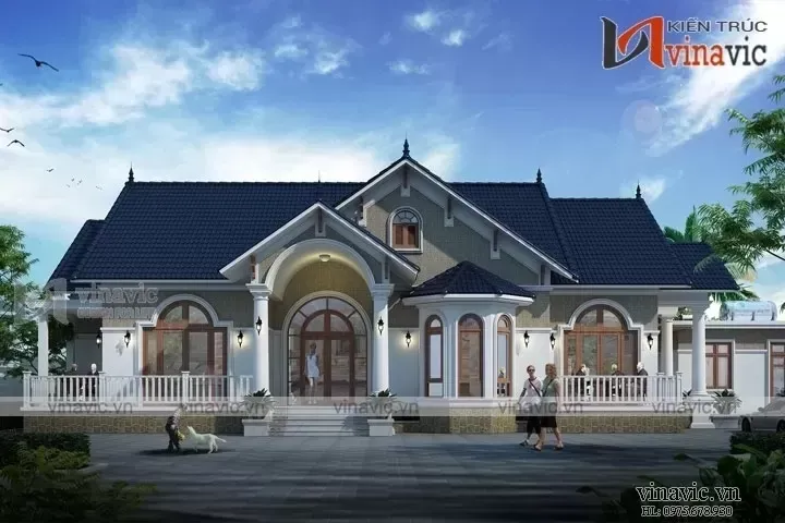 27 Mẫu thiết kế biệt thự 400m2 nhà vườn nghỉ dưỡng sang trọng nhất