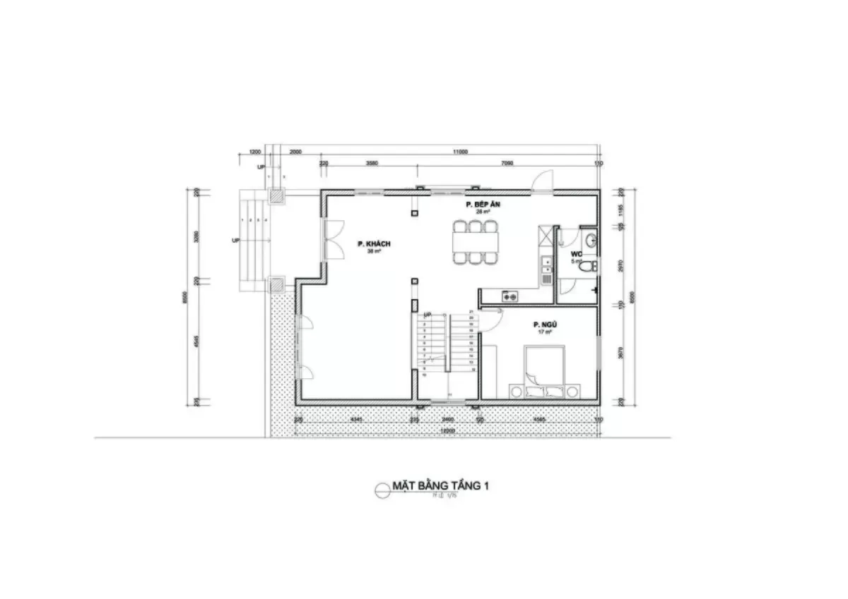 27 Mẫu thiết kế nhà 2 tầng mặt tiền 8m 4 phòng ngủ đầy đủ công năng