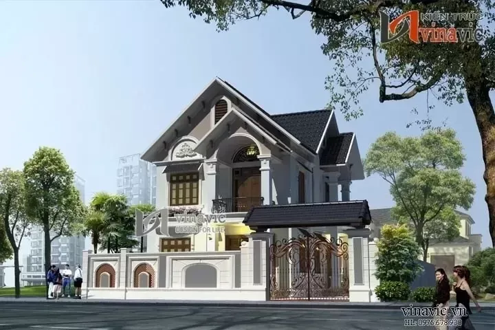 31 Thiết kế nhà 2 tầng 5 phòng ngủ 100m2 tối ưu công năng nhất