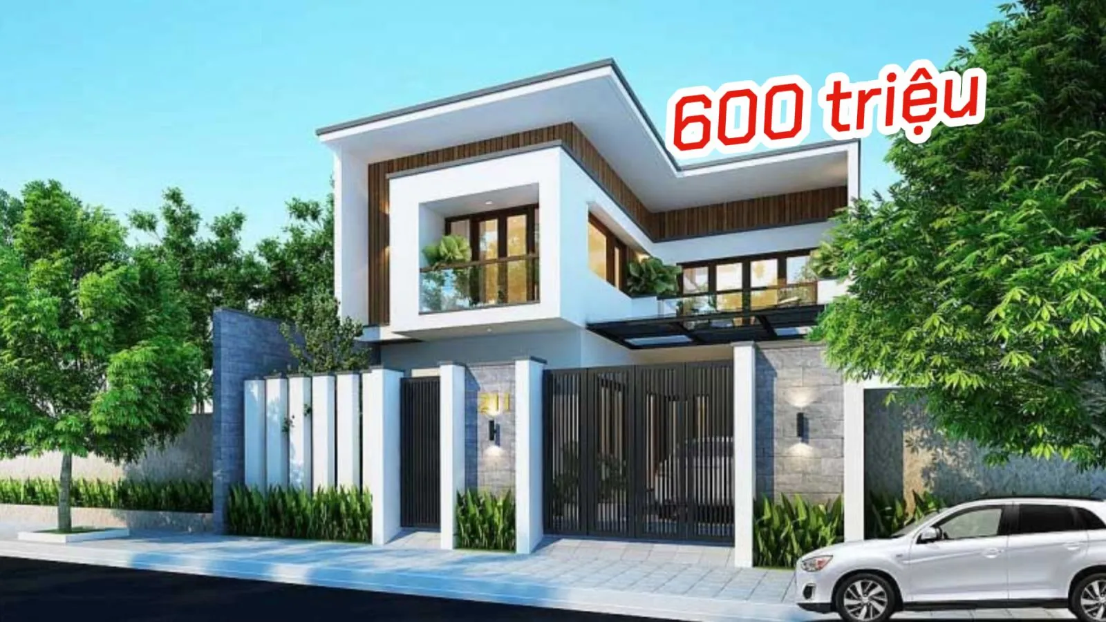 35 Kiểu xây nhà 2 tầng 600 triệu ở nông thôn đẹp và thịnh hành