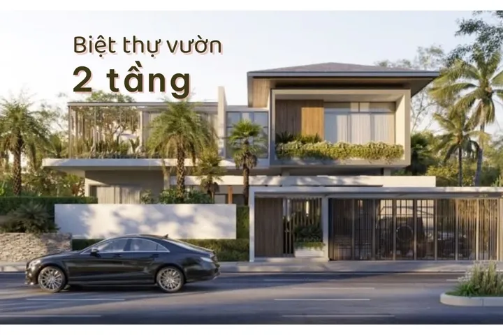 35 Mẫu biệt thự vườn 2 tầng đẹp, độc đáo khiến nhiều người mê mẩn