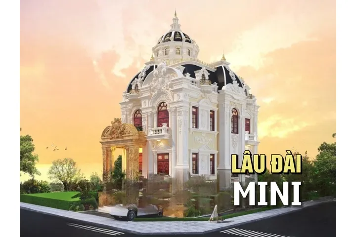 35 Thiết kế lâu đài mini đẹp mê mẩn, sang trọng và cuốn hút