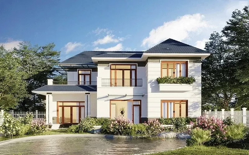 37 Mẫu thiết kế biệt thự 150m2 đẹp sang trọng ai cũng muốn sở hữu