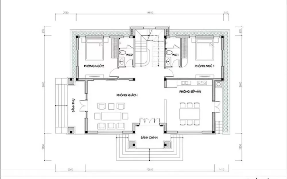 37 Mẫu thiết kế biệt thự nhà vườn 4 phòng ngủ đẹp rộng rãi, chi phí giá rẻ