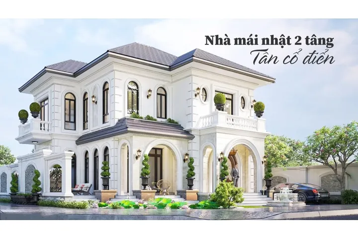 50+ Mẫu nhà mái nhật 2 tầng tân cổ điển được ưa chuộng nhất