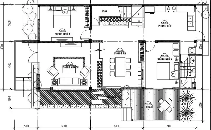 55 Mẫu thiết kế nhà mái Nhật 7×12 đẹp và tiện nghi