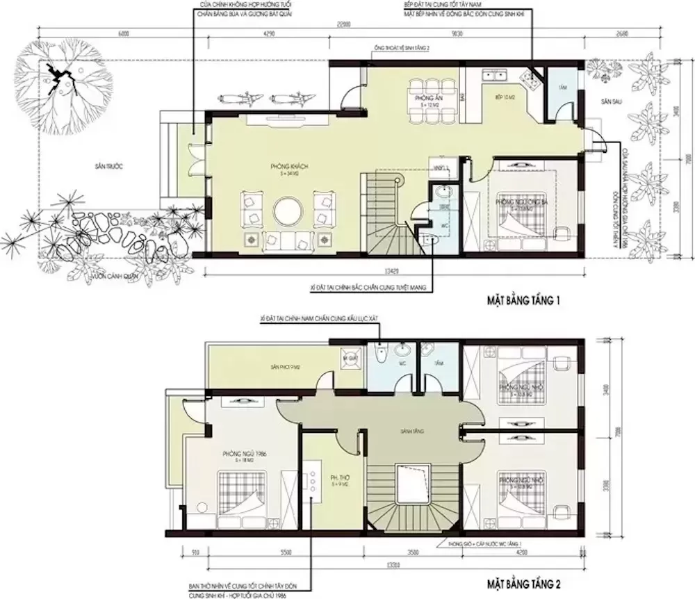 55+ Thiết kế nhà 2 tầng 7x11m đẹp & bản vẽ chi tiết