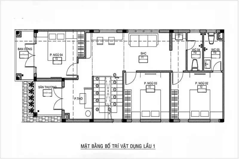 55+ Thiết kế nhà 2 tầng 7x11m đẹp & bản vẽ chi tiết