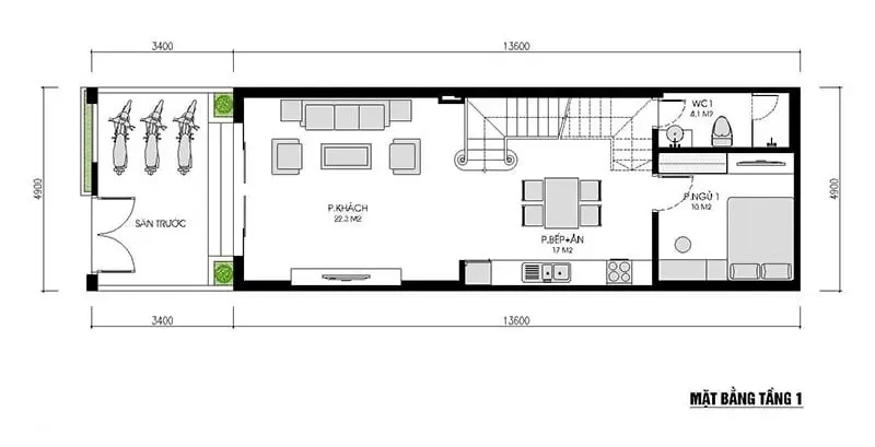 Bản vẽ nhà 2 tầng 9x11m kèm các mẫu thiết kế đẹp nhất 2024