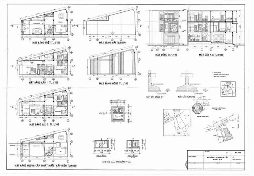 Bản vẽ xây dựng gồm những gì? Có những loại bản vẽ thiết kế nào?