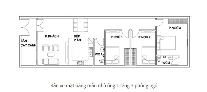 BST Thiết kế nhà cấp 4 mái nhật 3 phòng ngủ rộng rãi đầy tiện nghi 