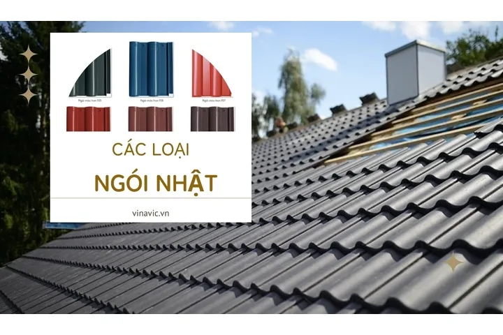 Các loại ngói nhật thịnh hành và phổ biến nhất hiện nay