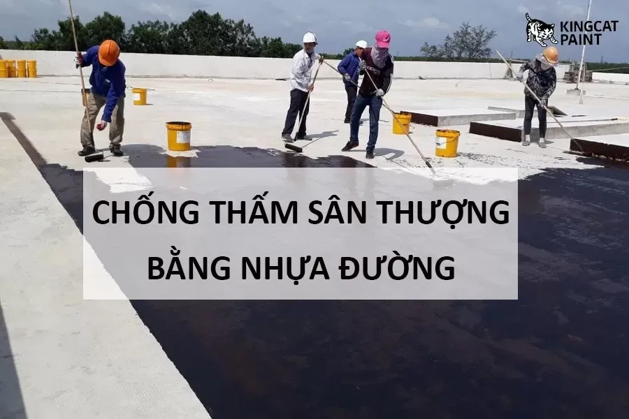 Các loại vật liệu chống thấm sân thượng tốt nhất hiện nay