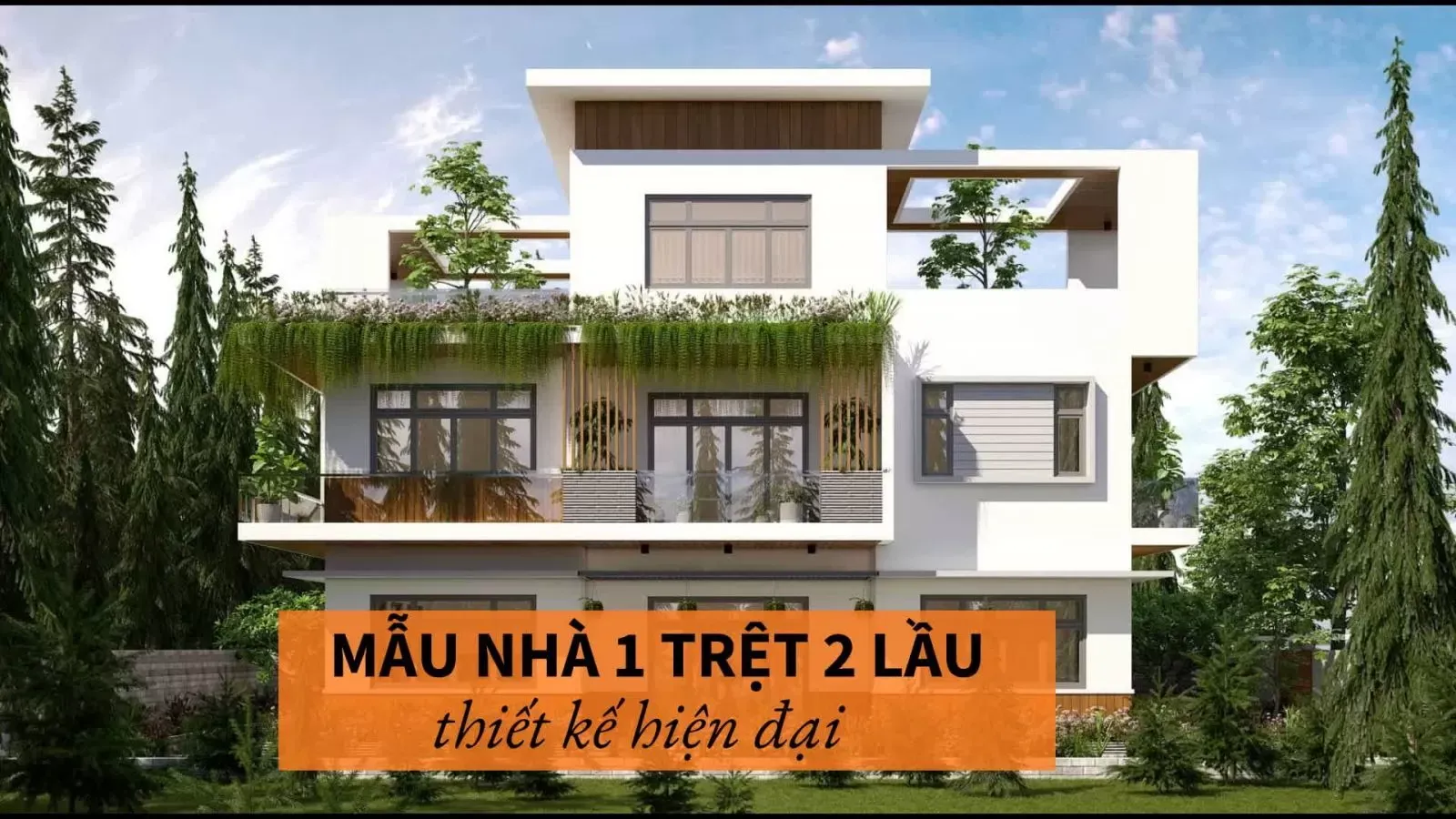 Các mẫu nhà 1 trệt 2 lầu hiện đại thiết kế đẹp và tiện nghi nhất 2024