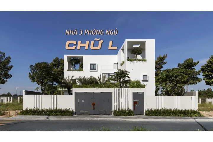 Các mẫu nhà chữ L 3 phòng ngủ: Thiết kế đơn giản và tối ưu