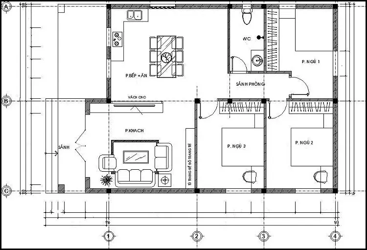 Các mẫu thiết kế nhà rộng 7m dài 11m đẹp [BST mới nhất 2024]