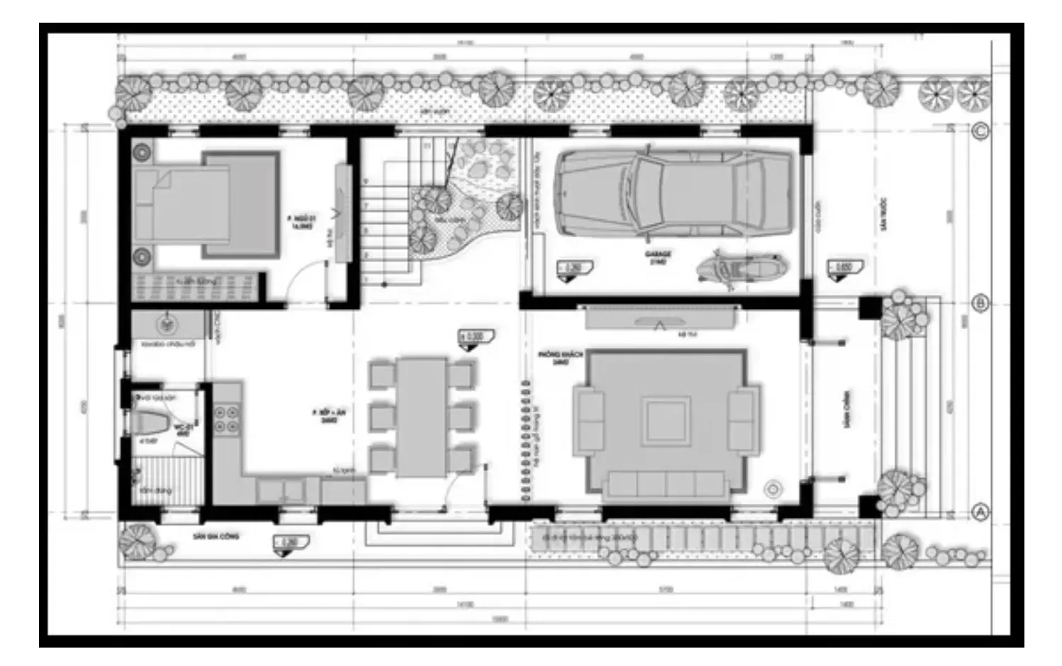 Cách để thiết kế nhà 2 tầng 3 phòng ngủ 80m2 rộng và thoáng hơn