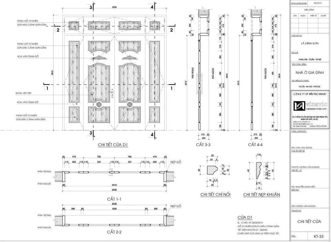 Cách đọc bản vẽ xây dựng Nhà phố & Biệt thự đơn giản dễ hiểu