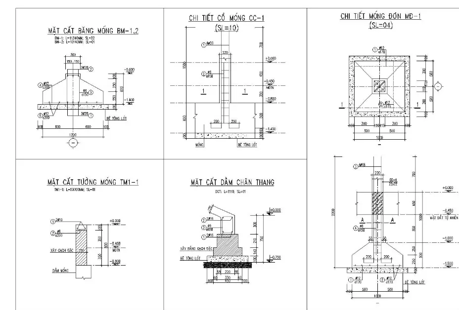 Cách đọc bản vẽ xây dựng Nhà phố & Biệt thự đơn giản dễ hiểu