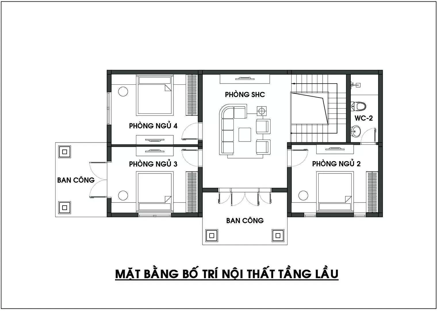 Cách lên ý tưởng cho bản vẽ thiết kế nhà 8x20m thực tế