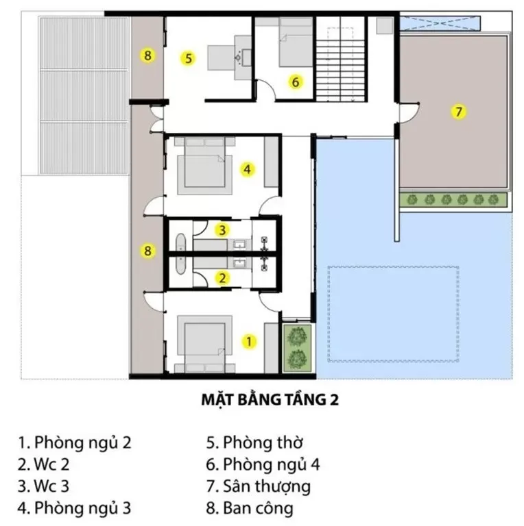 Cách lên ý tưởng cho bản vẽ thiết kế nhà 8x20m thực tế