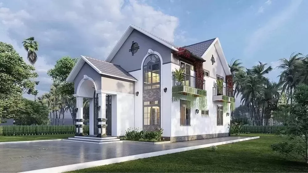 Cách tính chi phí xây nhà mái thái 200m2 chi tiết nhất