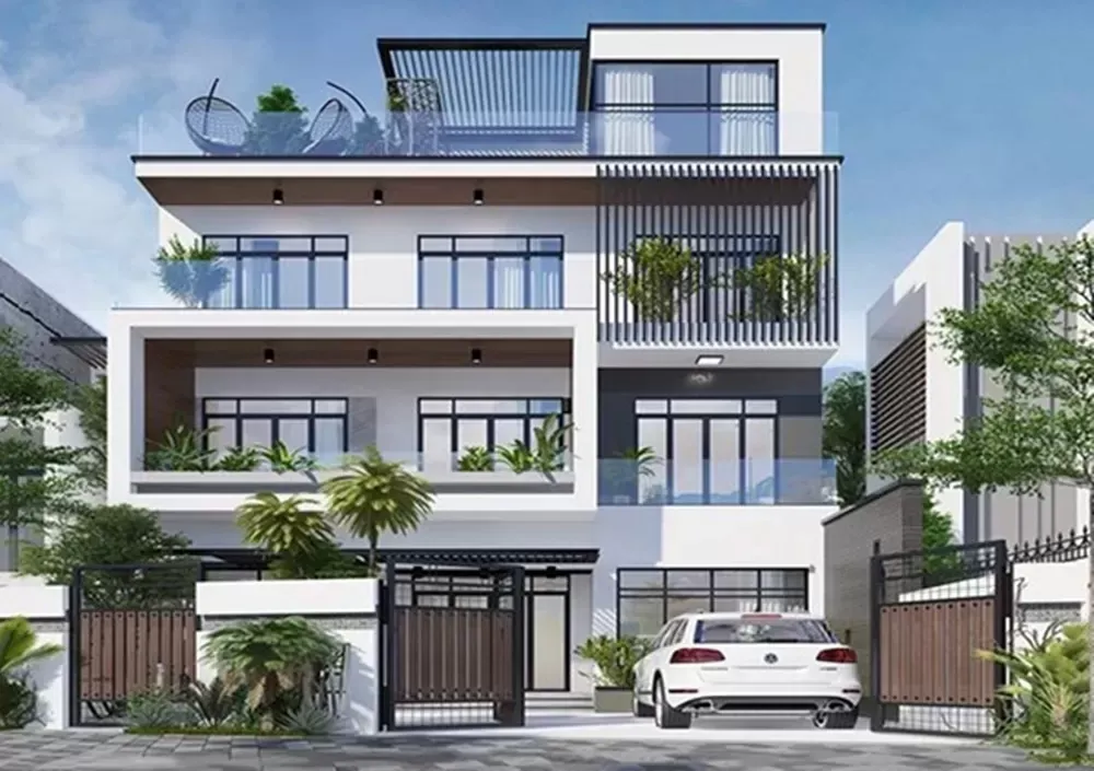 Chi phí xây nhà 4 tầng 100m2 và những lưu ý bạn nên biết