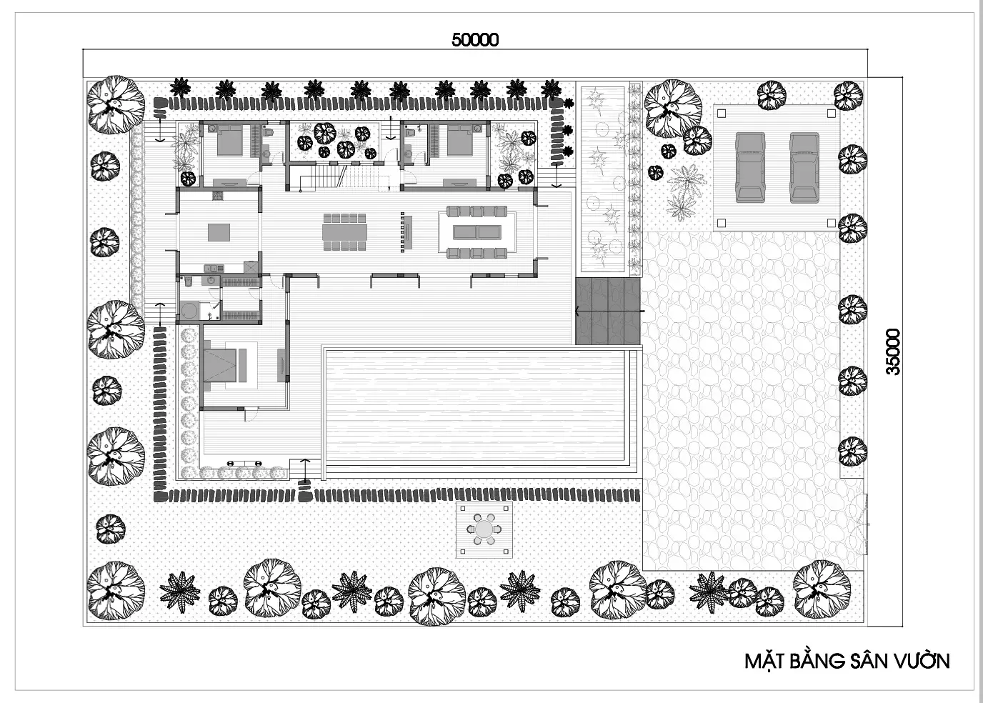 Chia sẻ 19 bản thiết kế biệt thự có bể bơi ngoài trời, trong nhà đẹp nhất