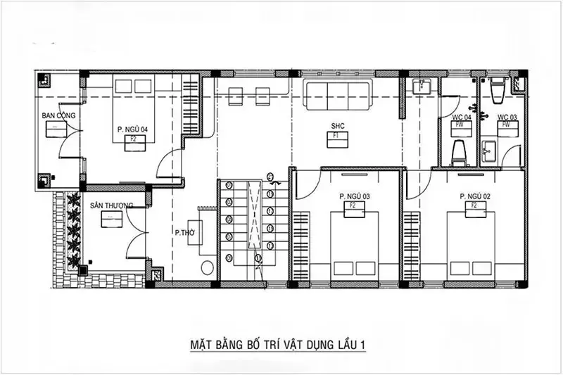 Chia sẻ 25 bản vẽ thiết kế nhà 2 tầng 9x10m đẹp được yêu thích nhất