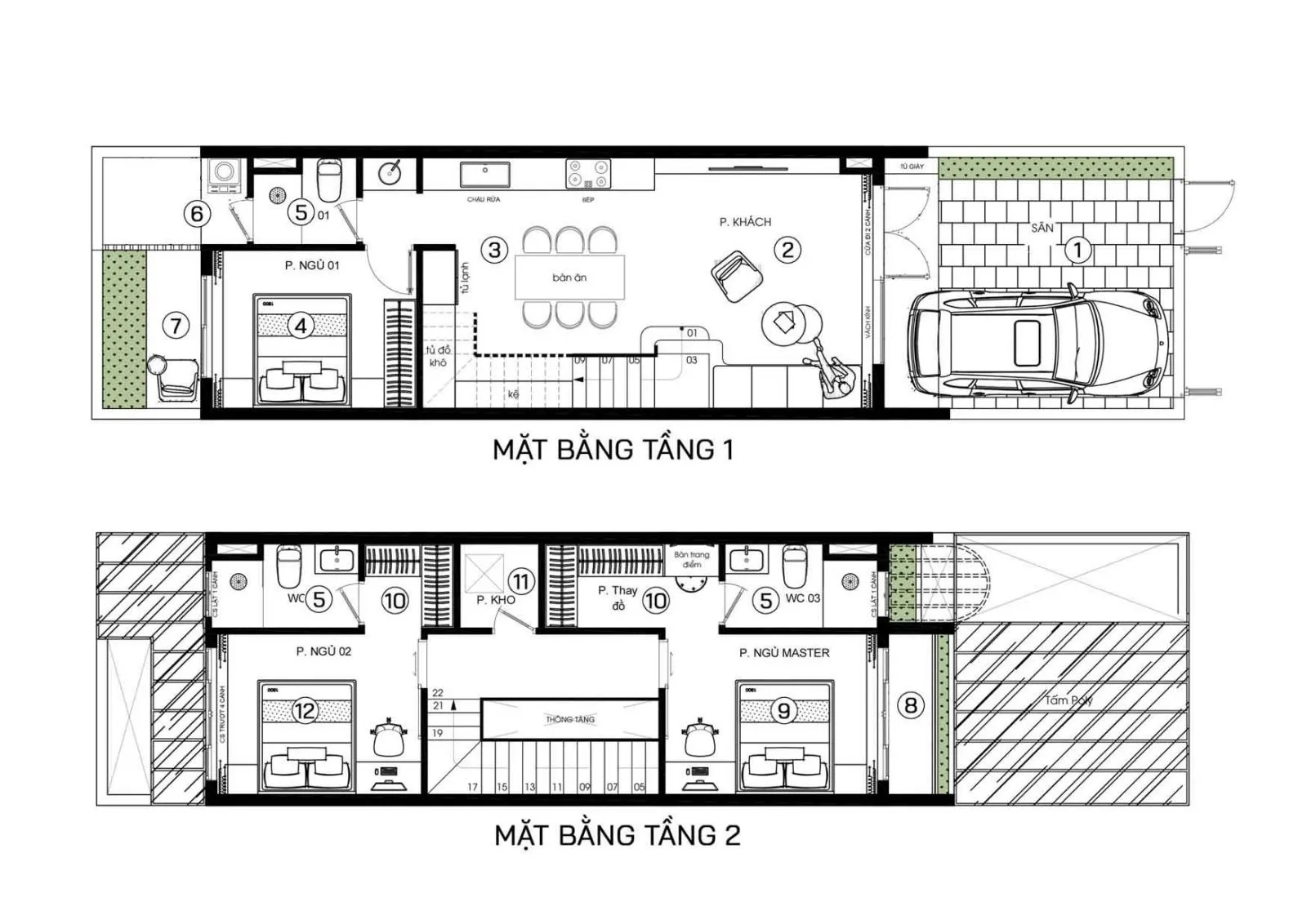 Chia sẻ hơn 30 bản vẽ mặt bằng nhà 2 tầng 4 phòng ngủ được yêu thích