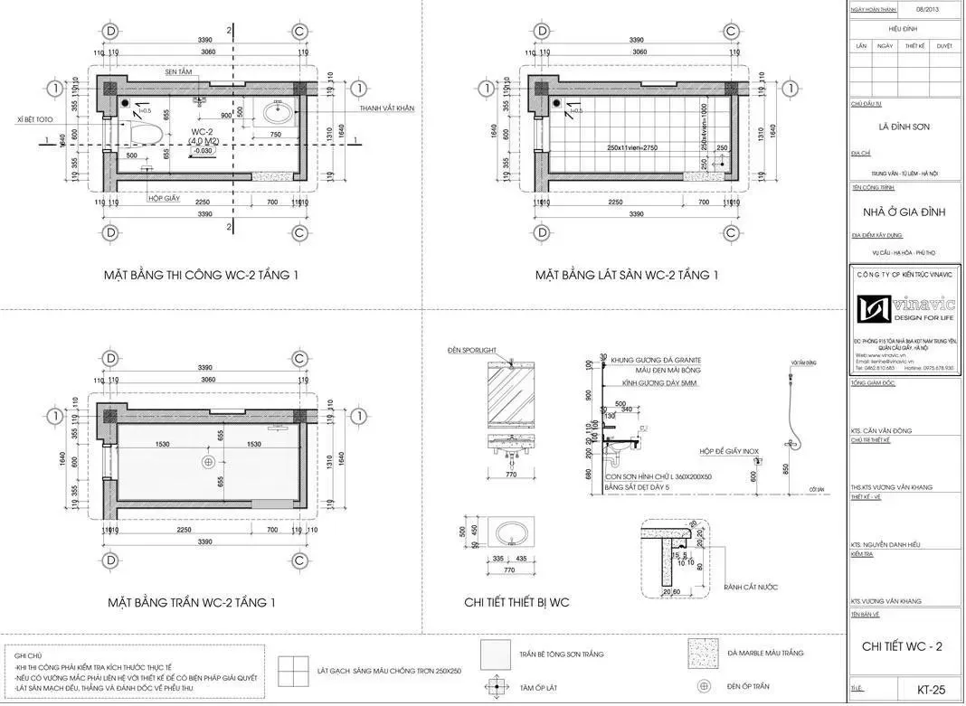 Chia sẻ toàn bộ bản vẽ nhà 2 tầng (mặt cắt, kết cấu, cad 2D, 3D)