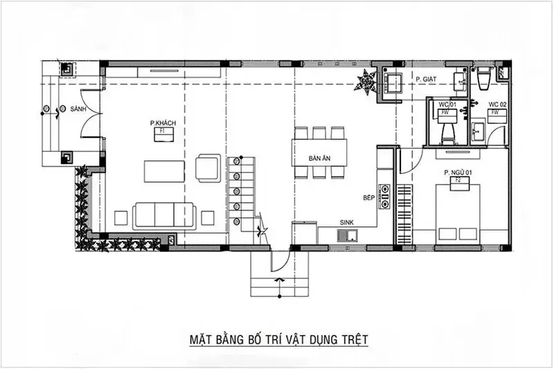 (Chia sẻ) Top 20 mặt bằng biệt thự 2 tầng free đầy đủ công năng