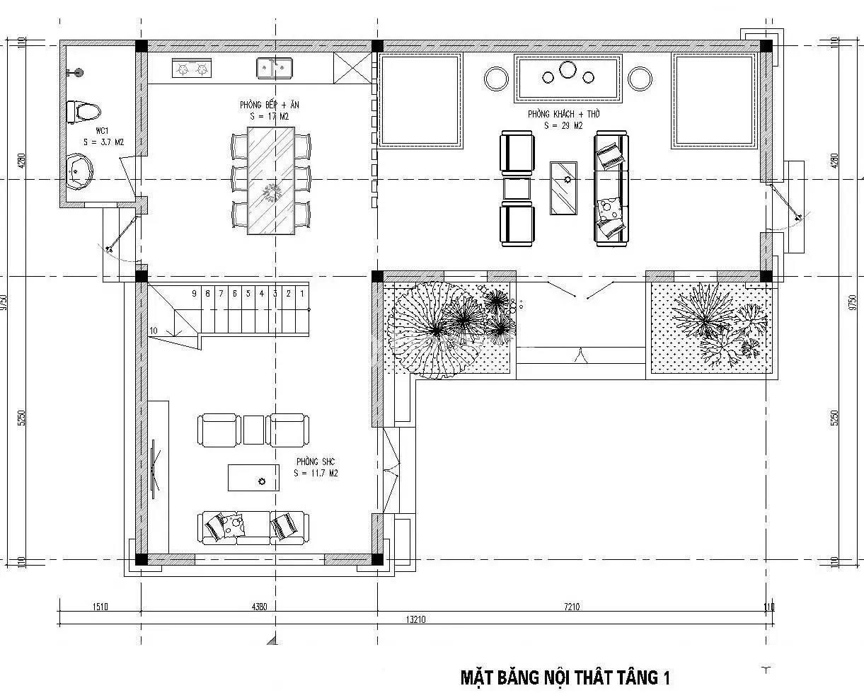 Chia sẻ top 20 mẫu và bản vẽ thiết kế nhà 2 tầng 8x11m đẹp nhất