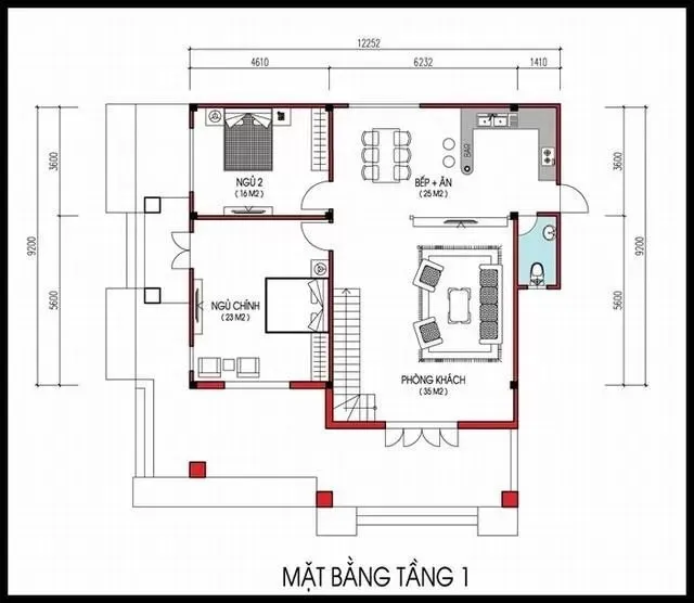 Chiêm ngưỡng 35+ mẫu thiết kế nhà phố 10x10m vuông đẹp nhất