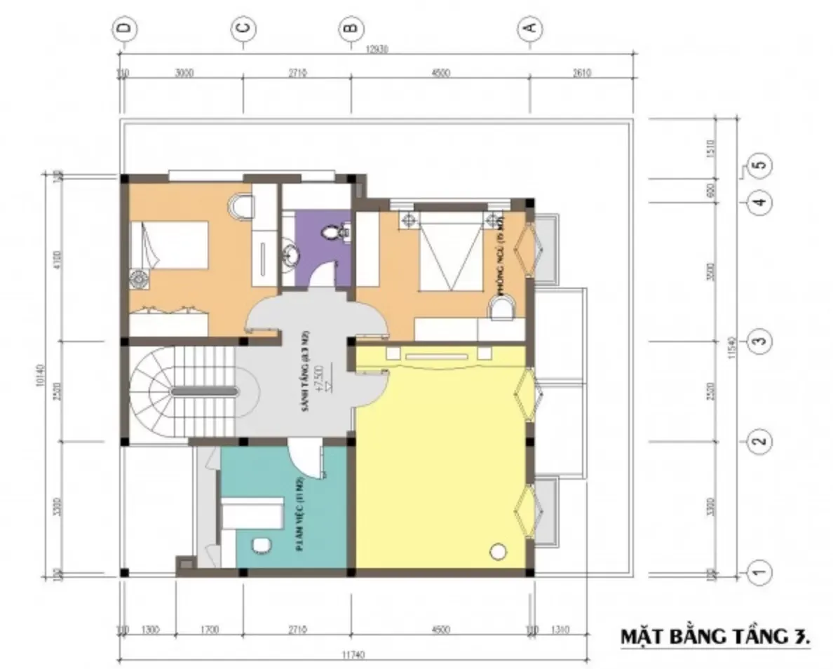 Chiêm ngưỡng 35+ mẫu thiết kế nhà phố 10x10m vuông đẹp nhất