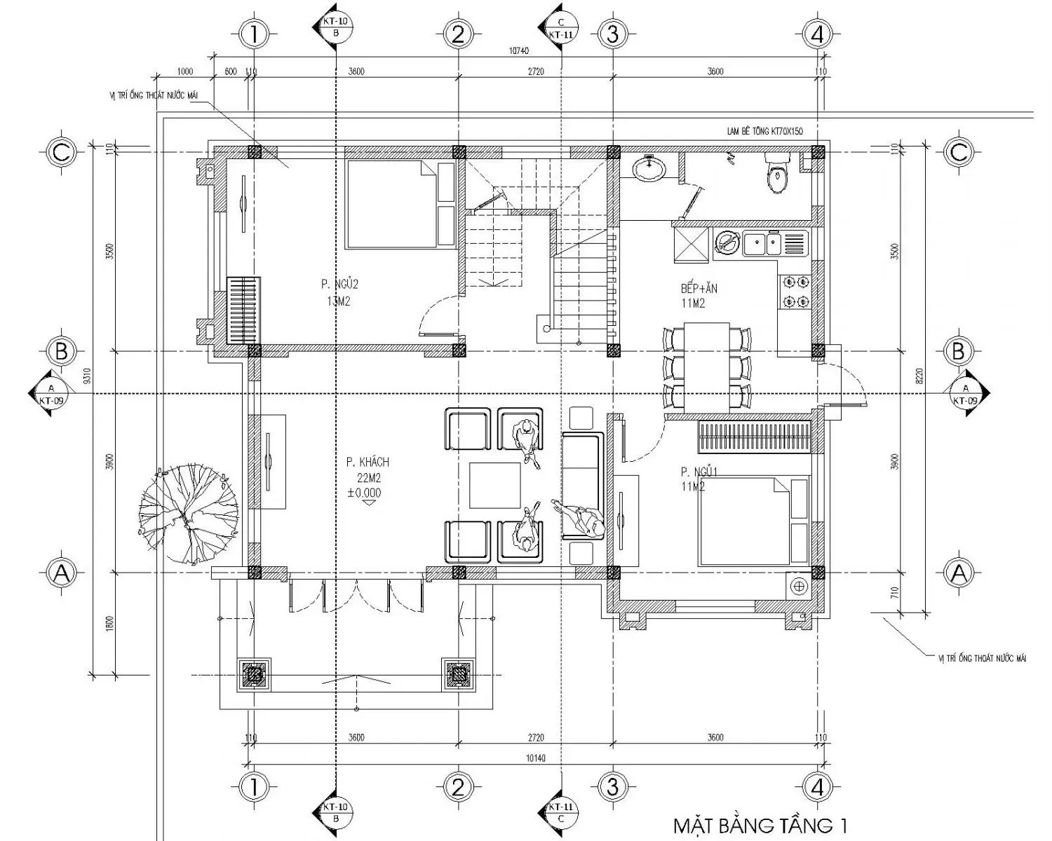 Chiêm ngưỡng 35+ mẫu thiết kế nhà phố 10x10m vuông đẹp nhất