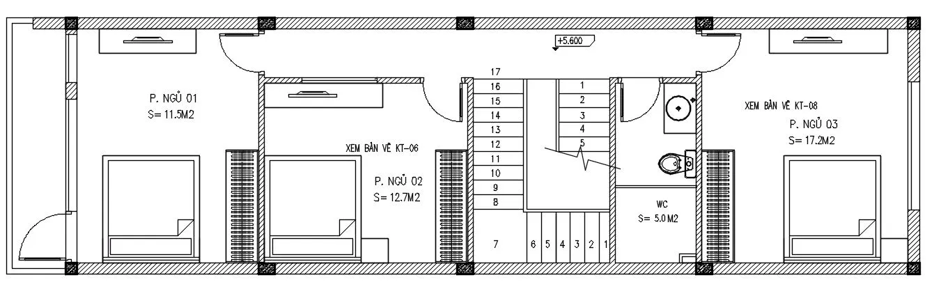 Chiêm ngưỡng những thiết kế nhà 5x18m có gara ấn tượng