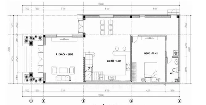 Điều gì khiến mẫu nhà cấp 4 gác lửng 5x14m vẫn giữ sức hút cho đến hiện tại?