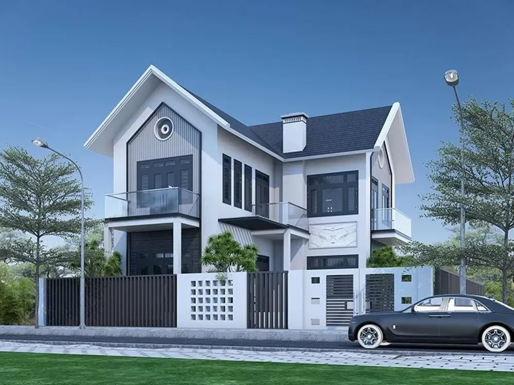 Giới thiệu 35 mẫu nhà 2 tầng mái thái 100m2 vuông vắn đẹp nhất