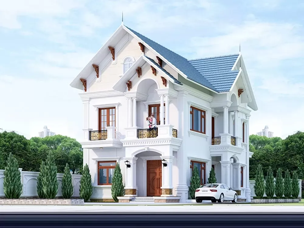 Giới thiệu 35 mẫu nhà 2 tầng mái thái 100m2 vuông vắn đẹp nhất