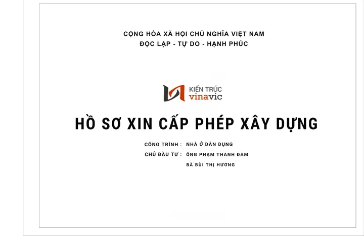 Hồ sơ cấp phép xây dựng nhà ở gồm những giấy tờ gì?